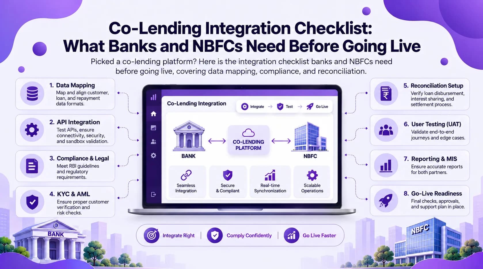 Co-Lending Integration Checklist: What Banks and NBFCs Need Before Going Live